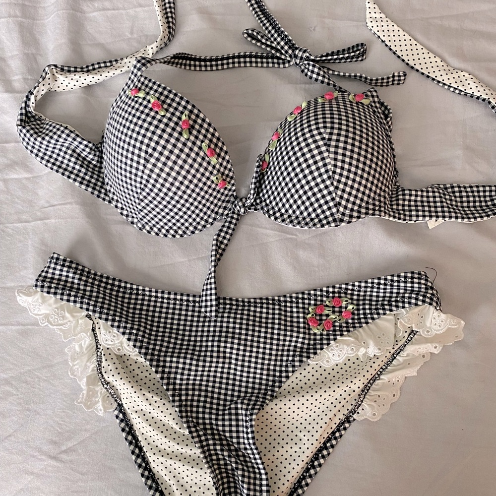 Italian Boutique European French Country Bikini Set